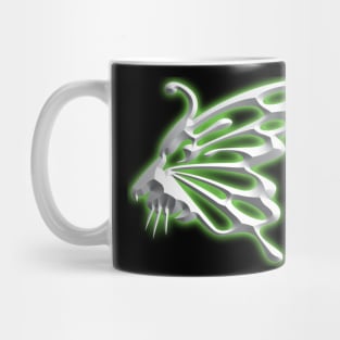 Wolf and butterfly 3d super soft blend drawing cute cool colorful Mug